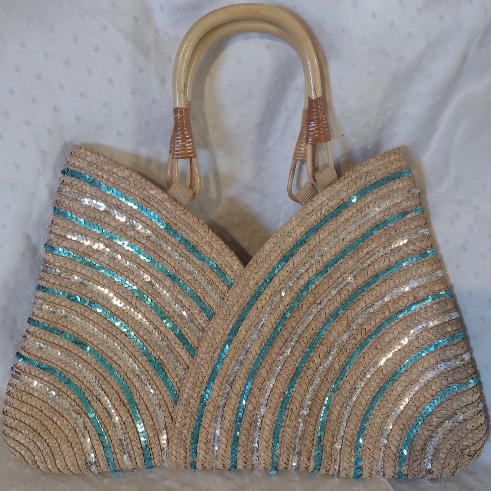 Lane Bryant Wicker Weave Purse